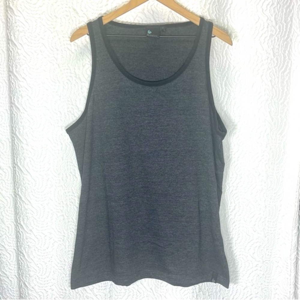 BURNSIDE Men's Grey Tank Top - Size XL